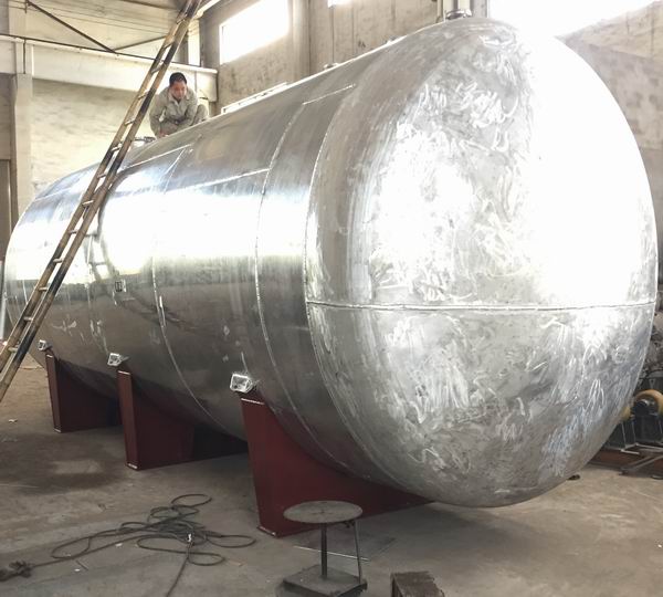 濃硝酸儲(chǔ)罐、鋁儲(chǔ)罐、濃硝酸高位槽、鋁高位槽、濃硝酸計(jì)量罐